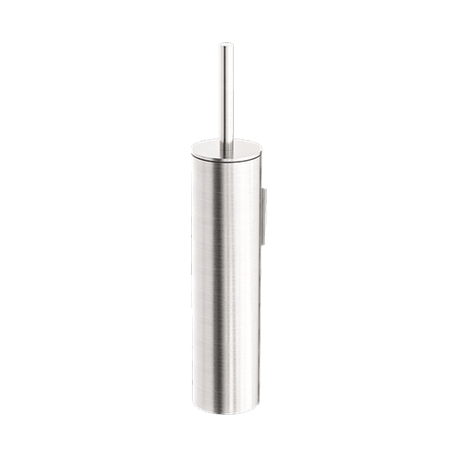Mecca Toilet Brush Holder Brushed Nickel