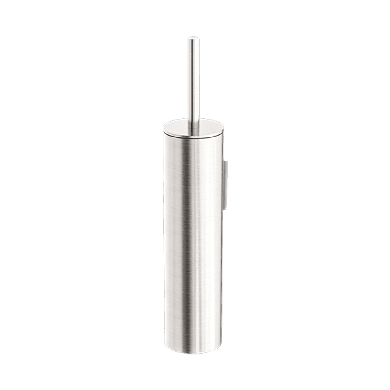 Mecca Toilet Brush Holder Brushed Nickel