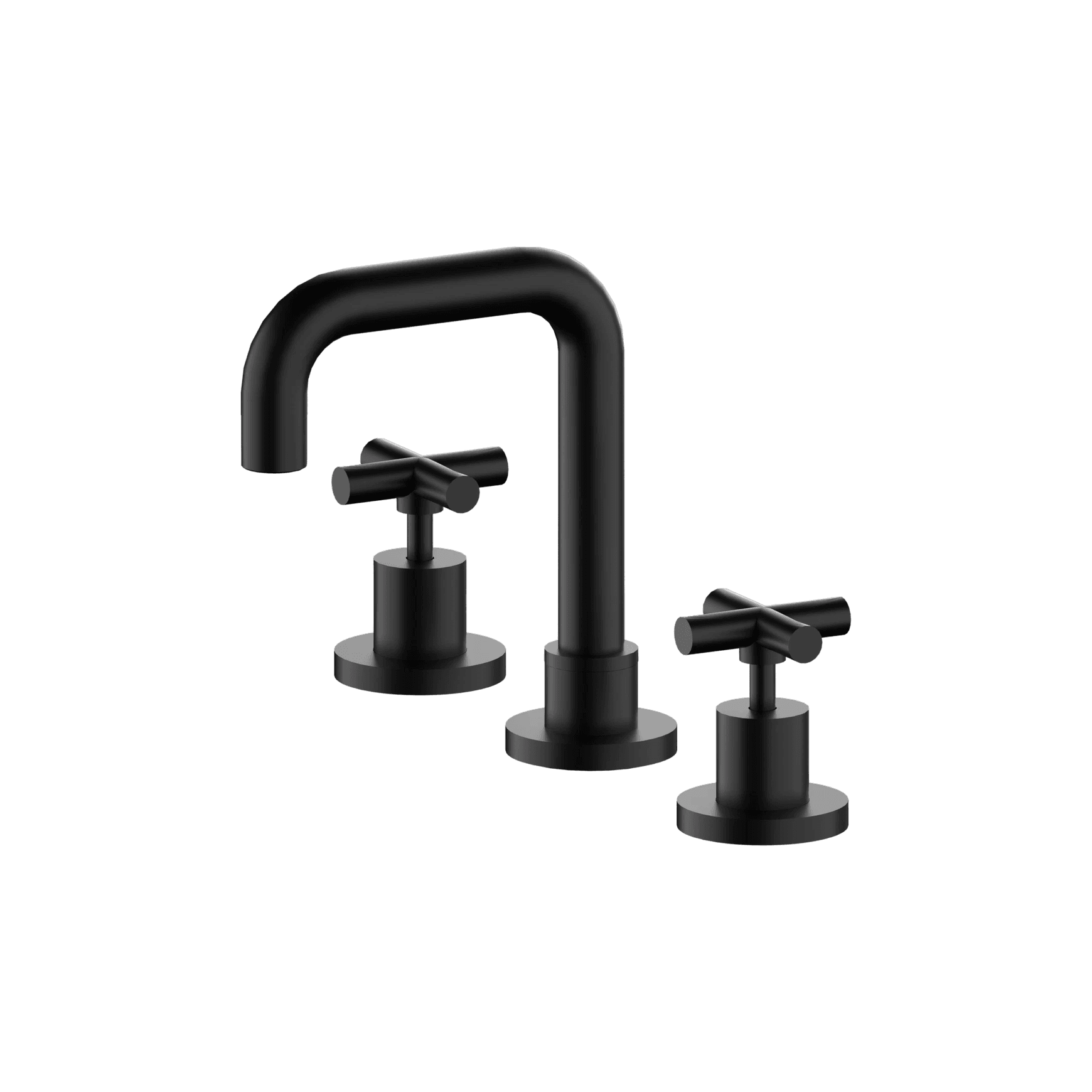 X Plus Basin Set Matte Black