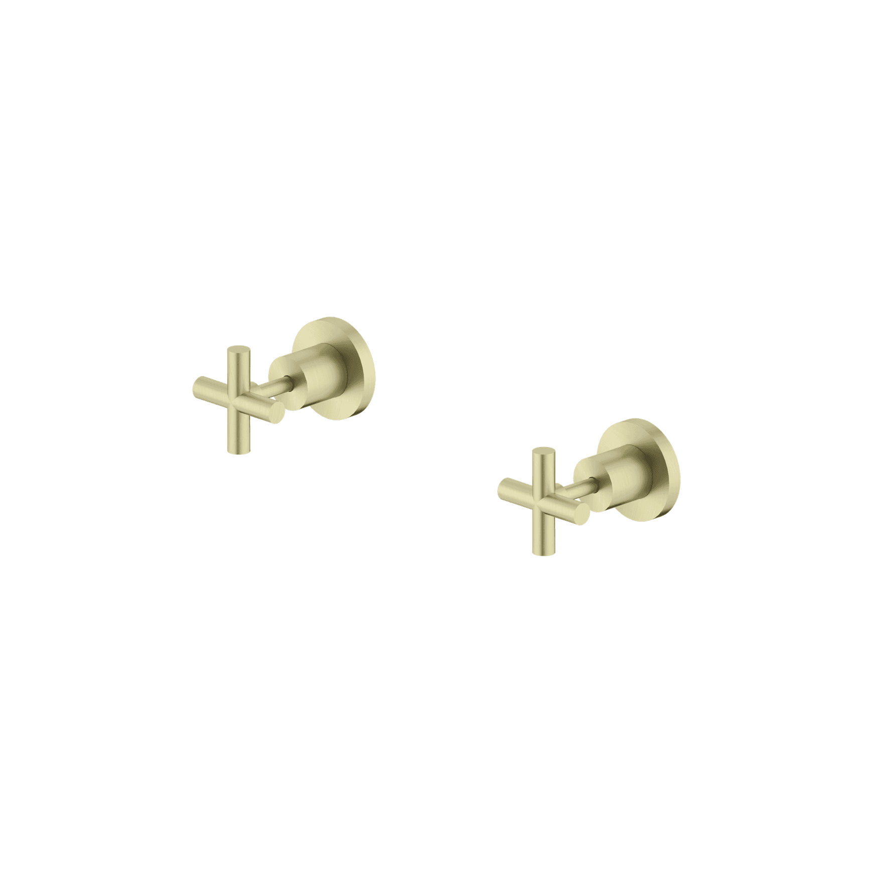 X Plus Wall Tops Assembly Brushed Gold