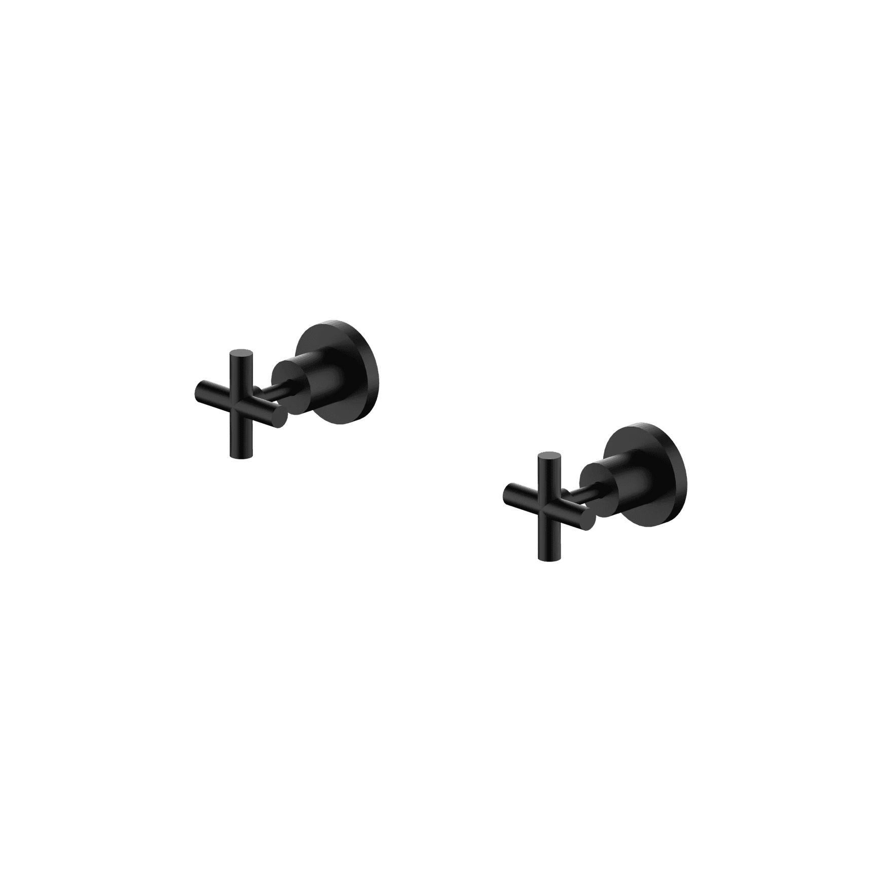 X Plus Wall Tops Assembly Matte Black
