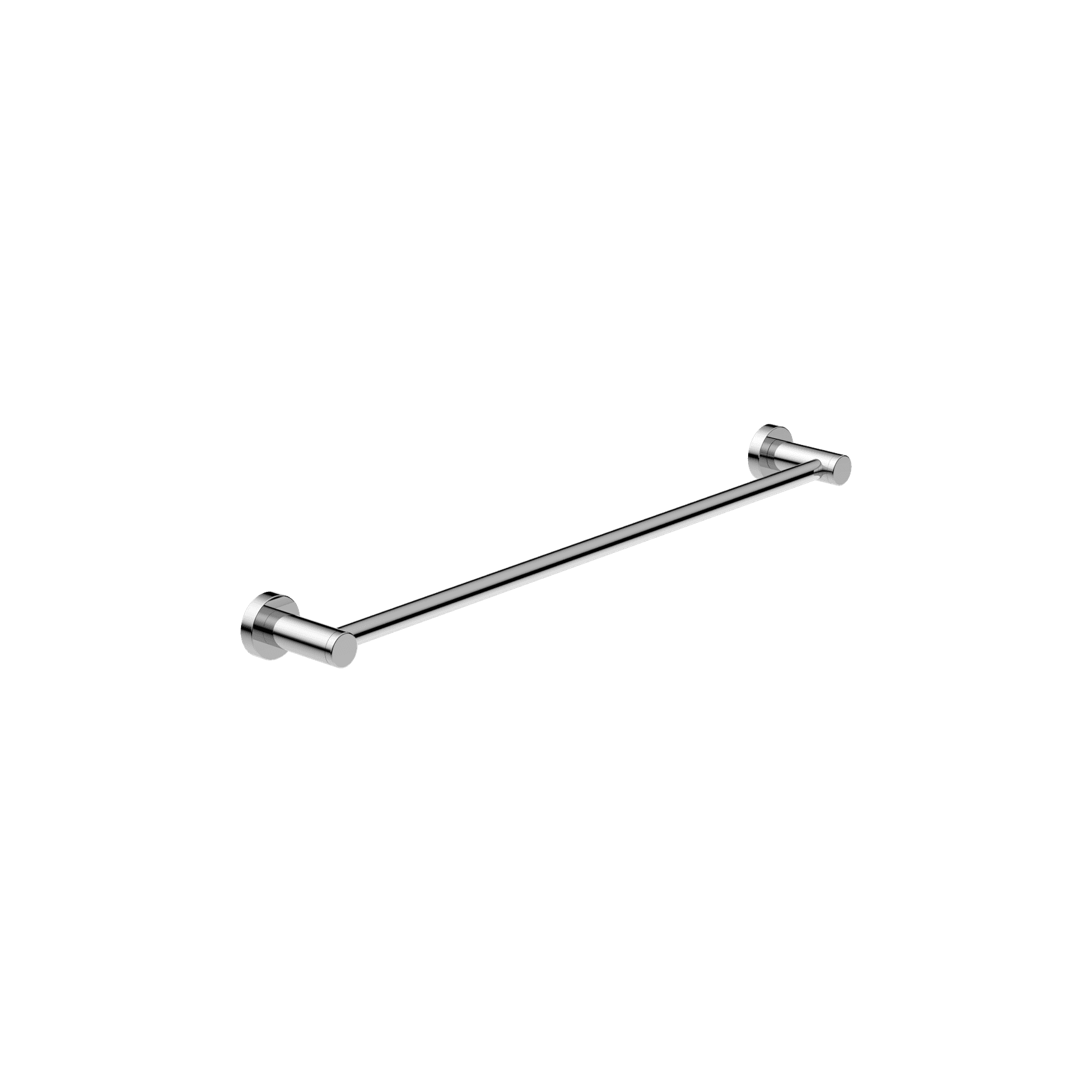 Dolce II Single Towel Rail 600mm Chrome
