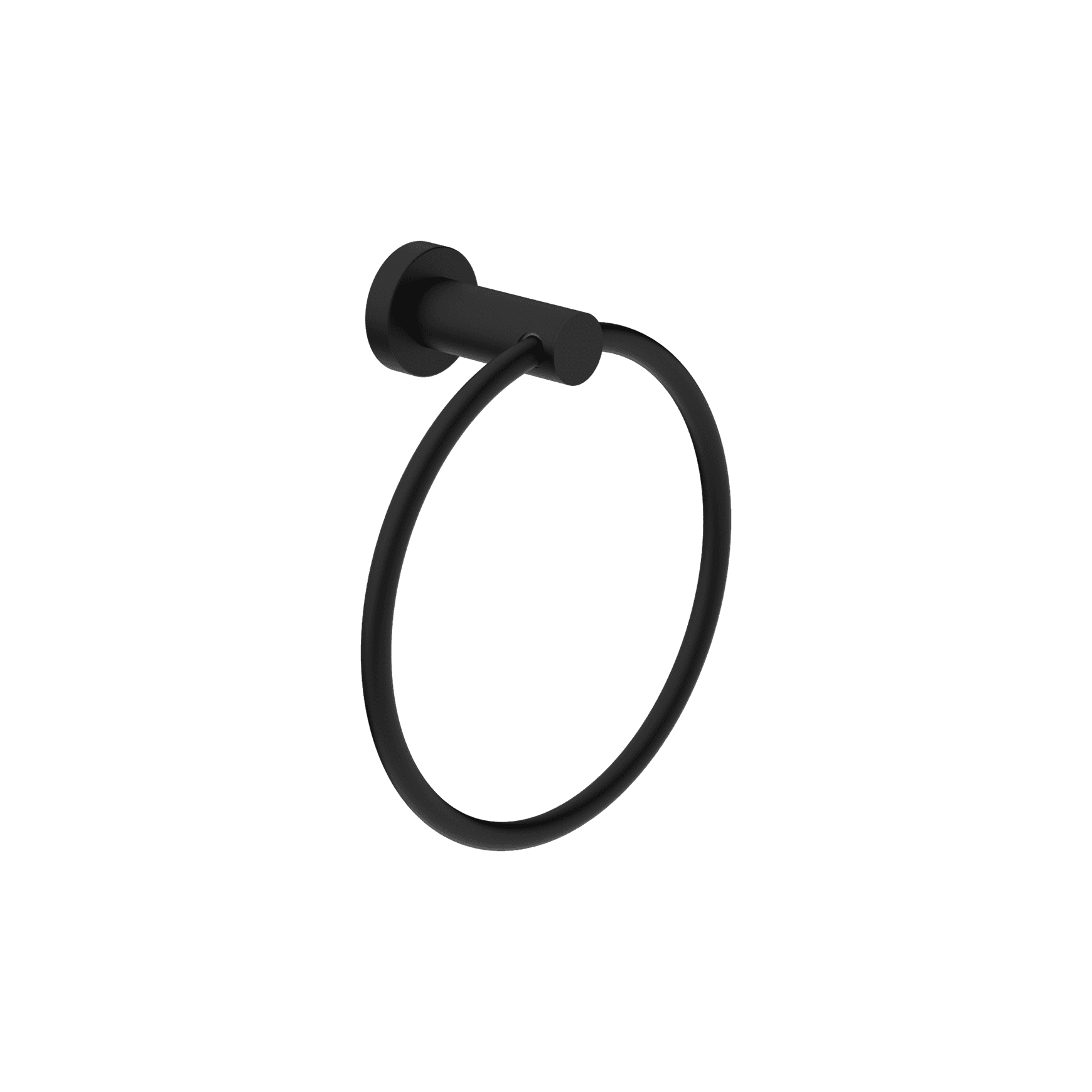 Dolce II Hand Towel Ring Matte Black