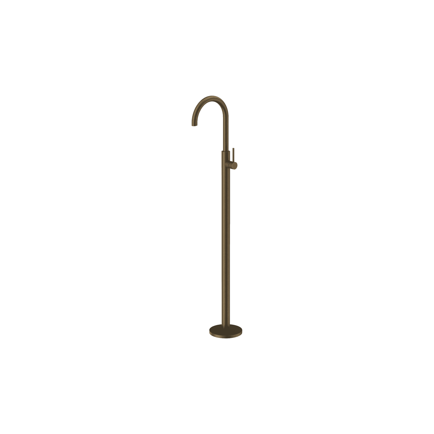 Mecca Freestanding Bath Mixer Tumbled Antique Brass