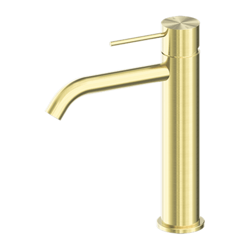 Mecca Mid Tall Basin Mixer Brushed Gold