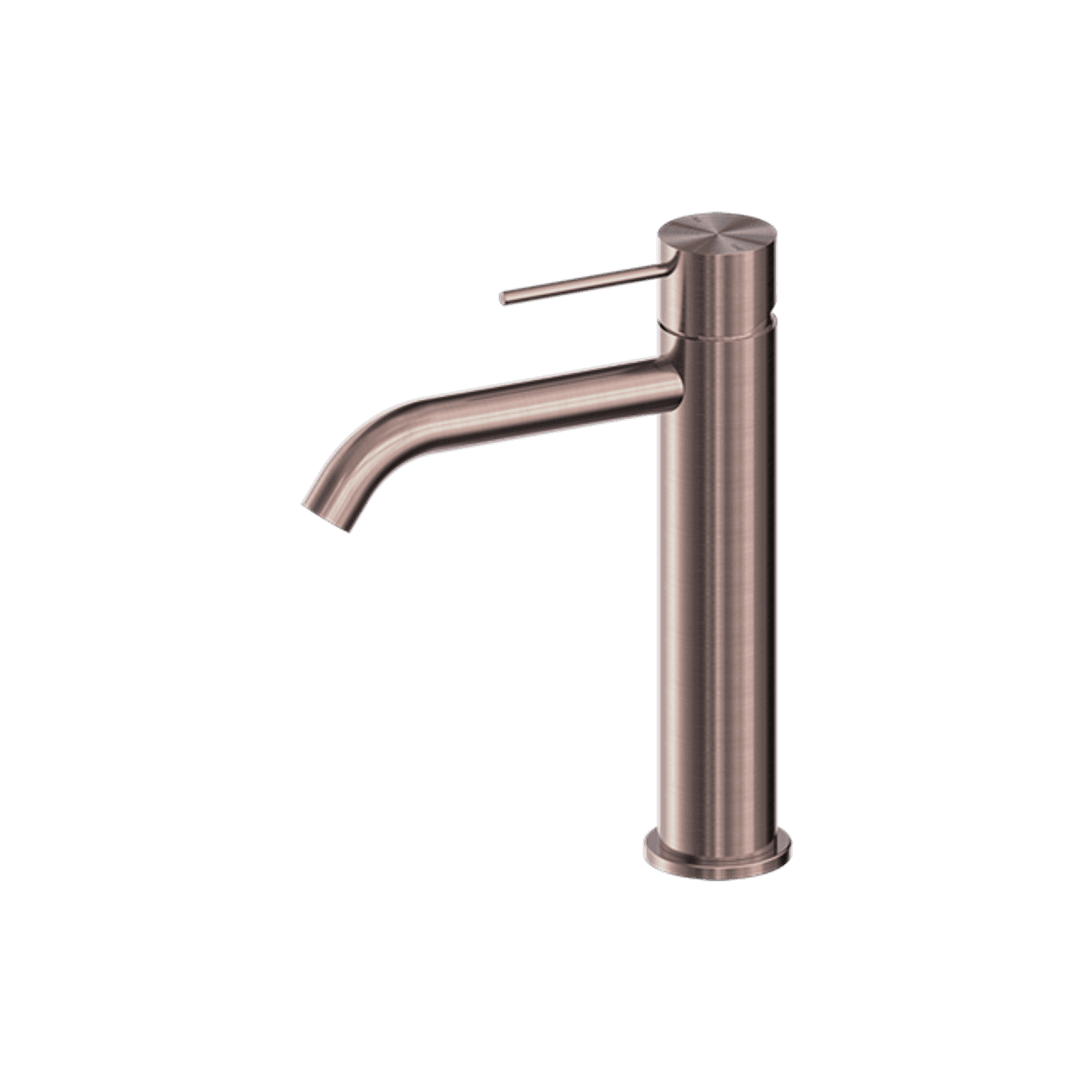 Mecca Mid Tall Basin Mixer Brushed Bronze