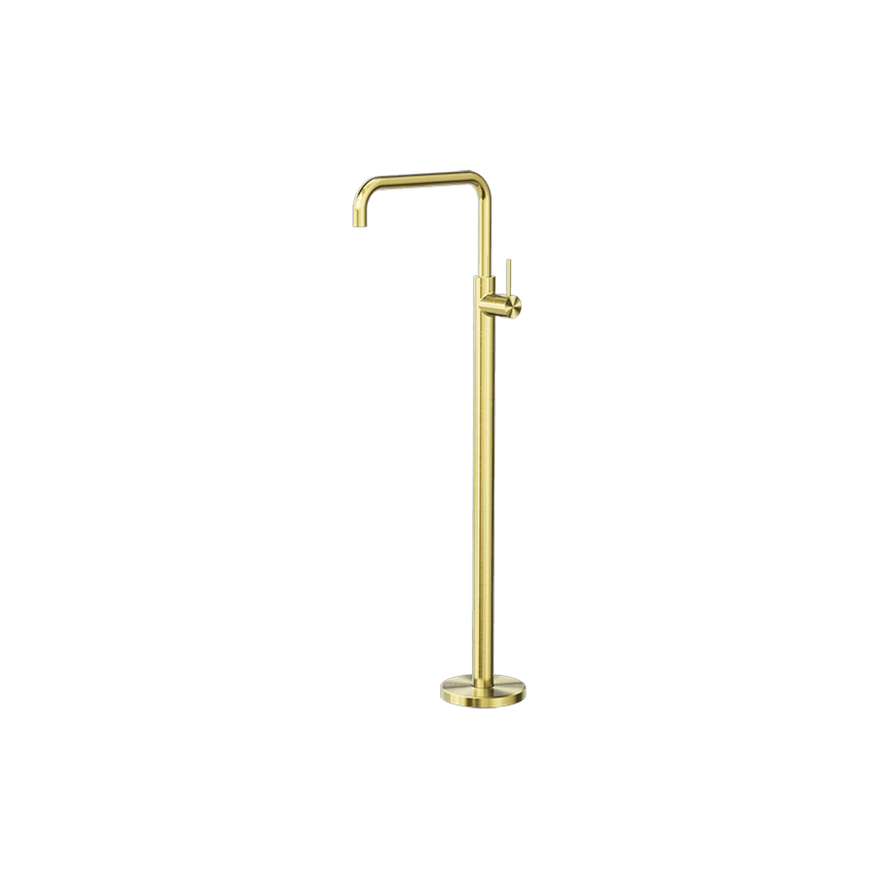 Mecca Freestanding Bath Mixer Square Shape Brushed Gold