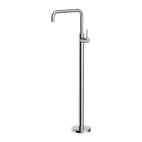 Mecca Freestanding Bath Mixer Square Shape Chrome