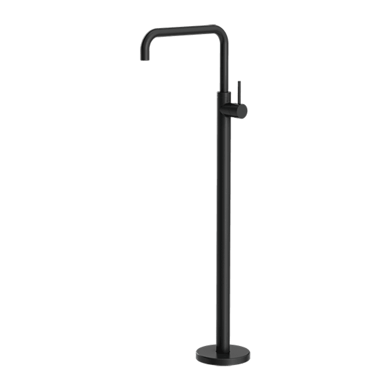 Mecca Freestanding Bath Mixer Square Shape Matte Black