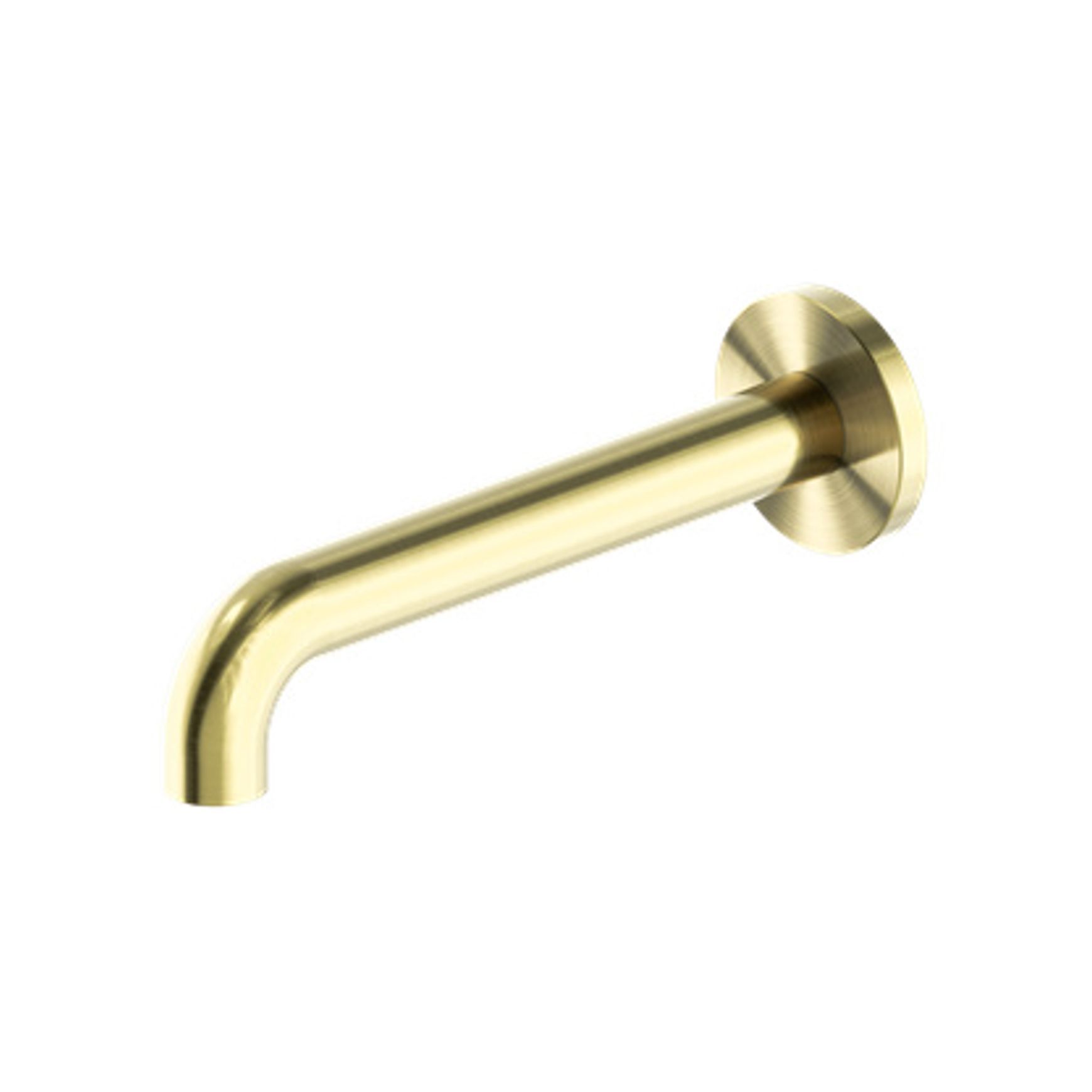 Mecca Basin/Bath Spout Only 160mm Brushed Gold