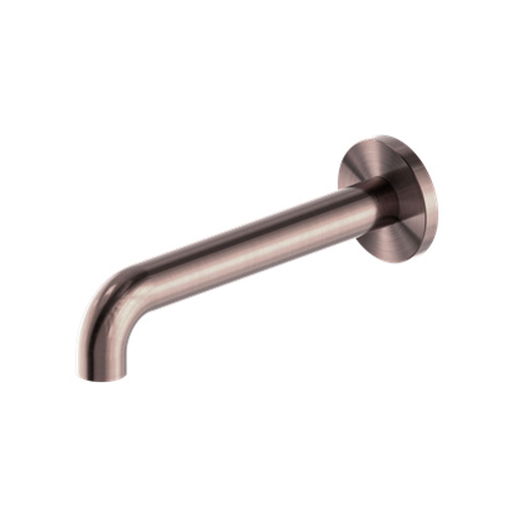 Mecca Basin/Bath Spout Only 230mm Brushed Bronze
