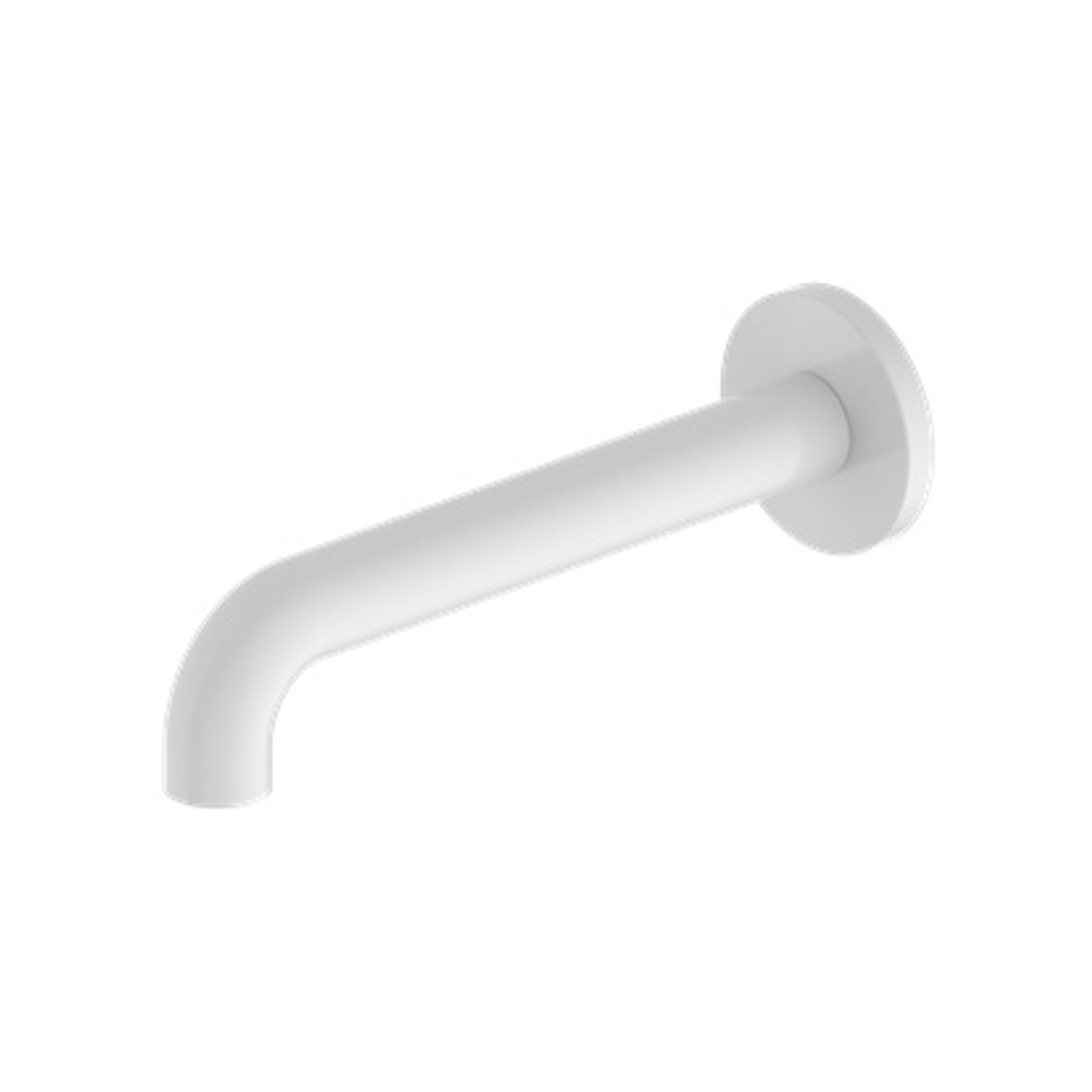 Mecca Basin/Bath Spout Only 260mm Matte White