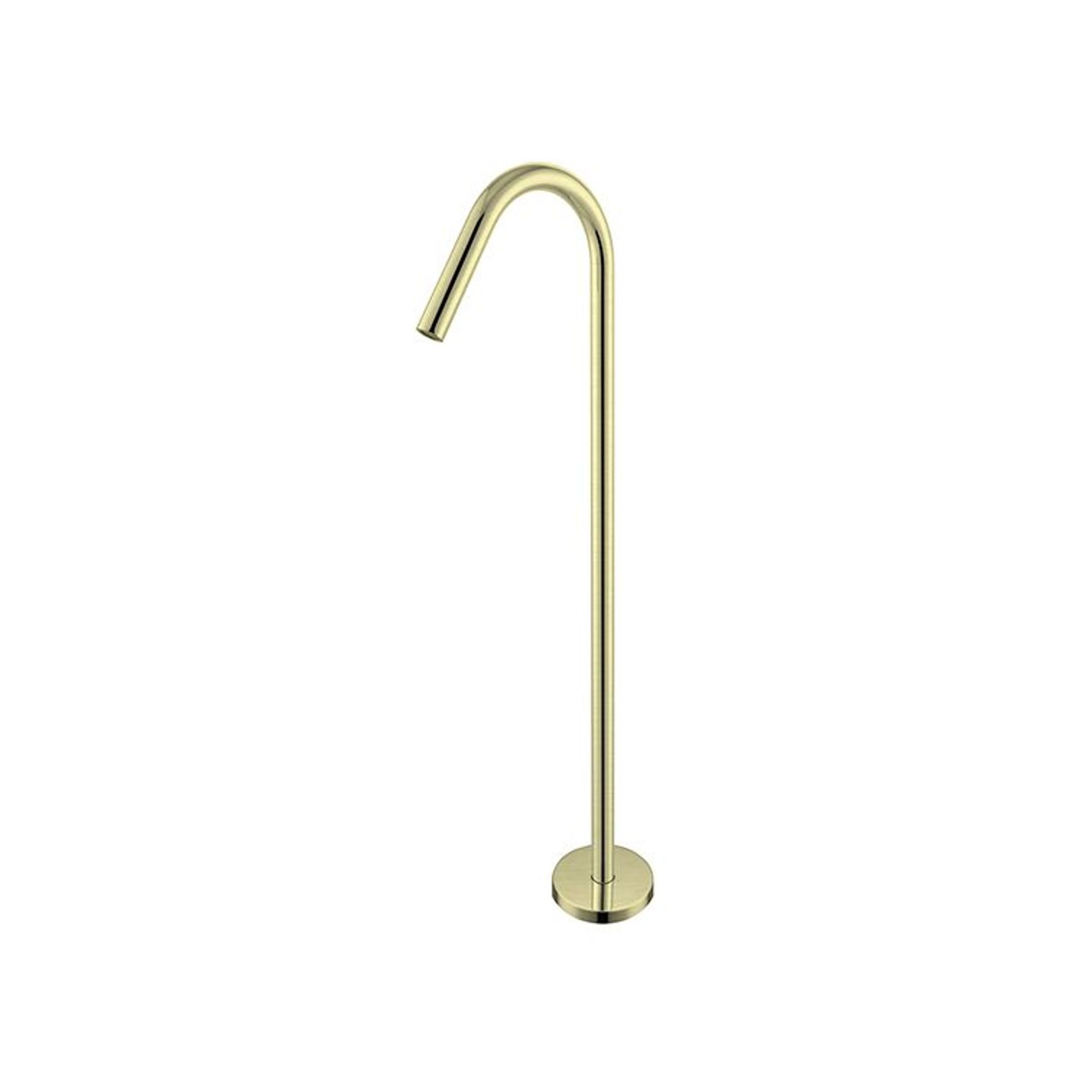 Mecca Freestanding Bath Spout Only Brushed Gold