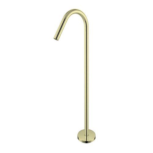 Mecca Freestanding Bath Spout Only Brushed Gold