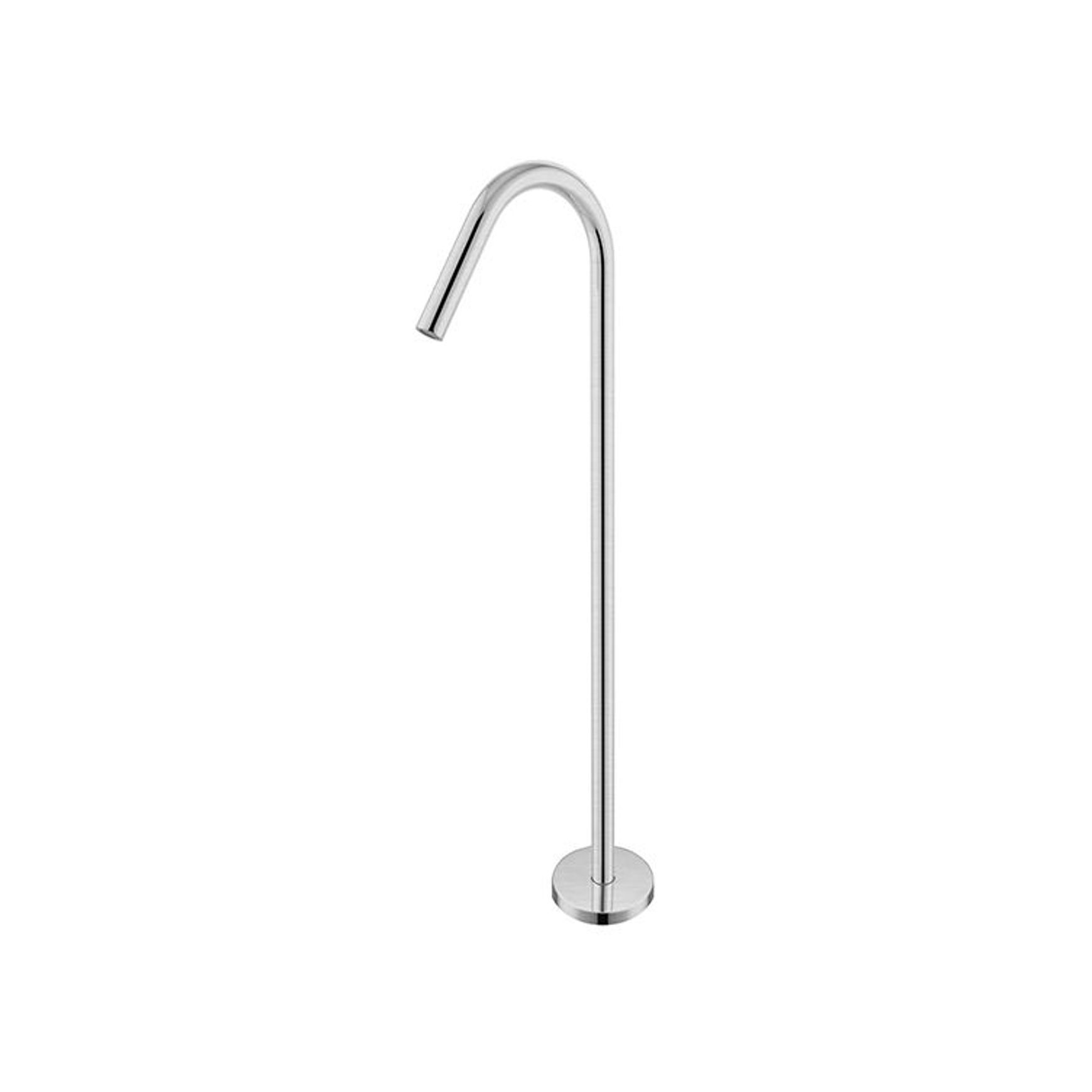 Mecca Freestanding Bath Spout Only Brushed Nickel