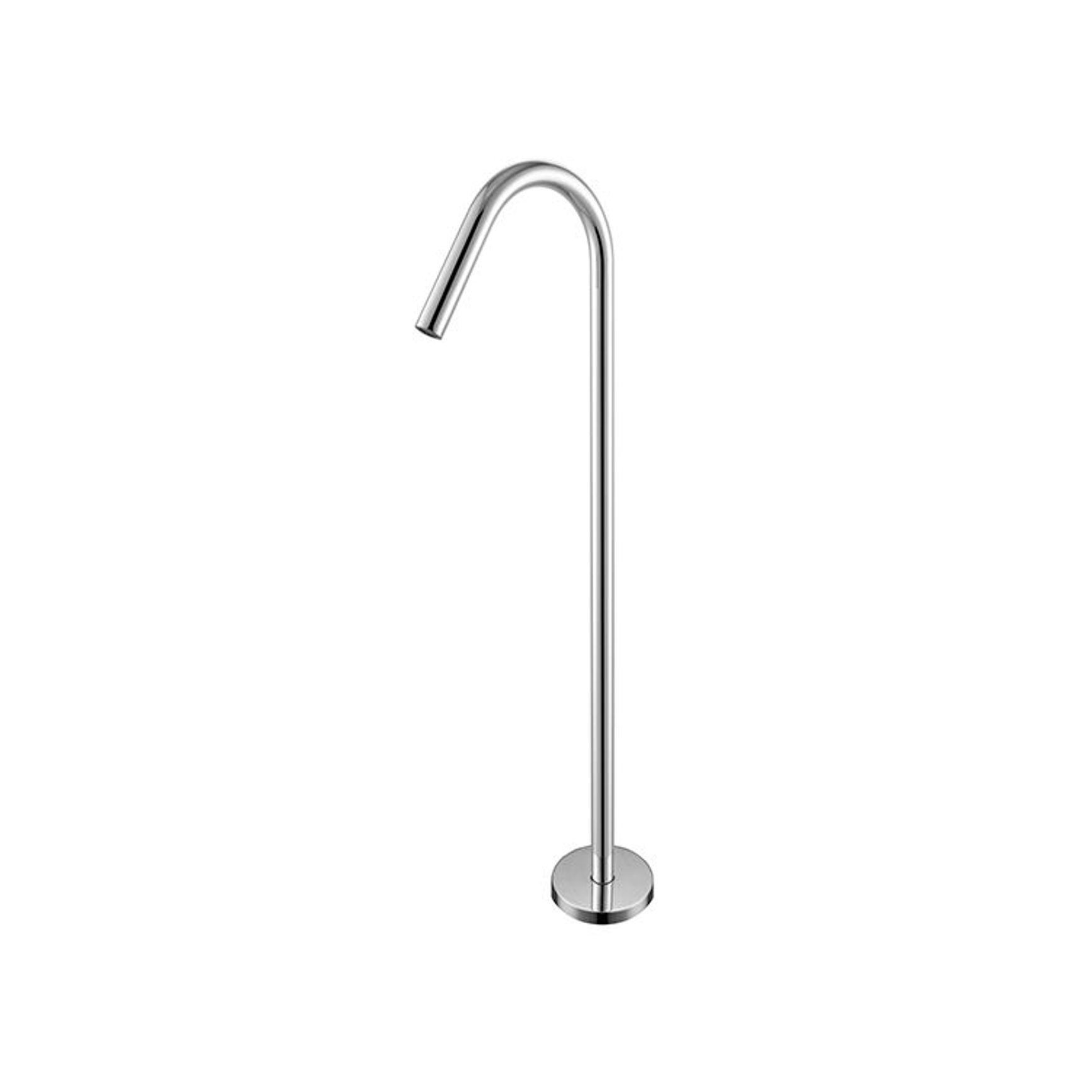 Mecca Freestanding Bath Spout Only Chrome