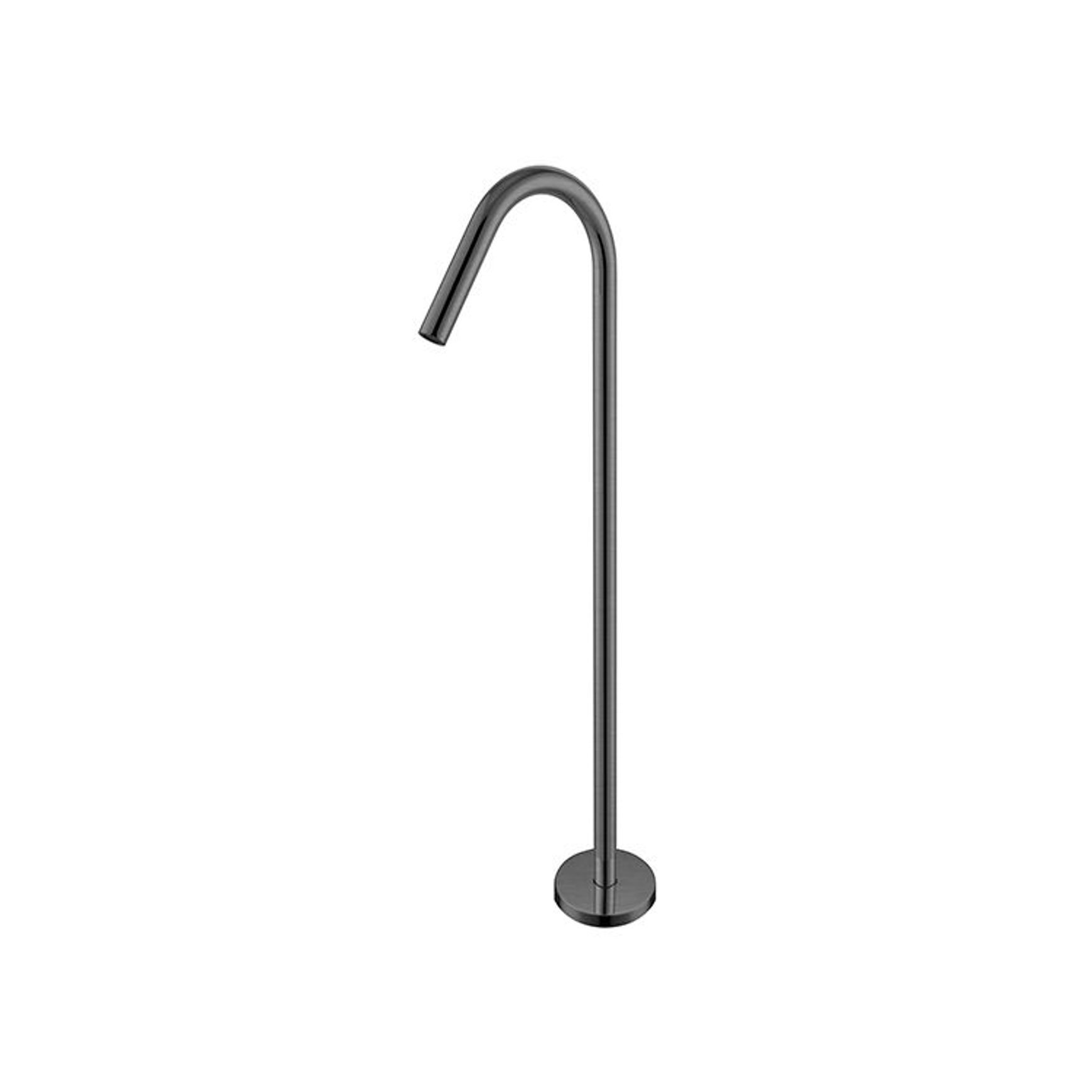 Mecca Freestanding Bath Spout Only Gun Metal