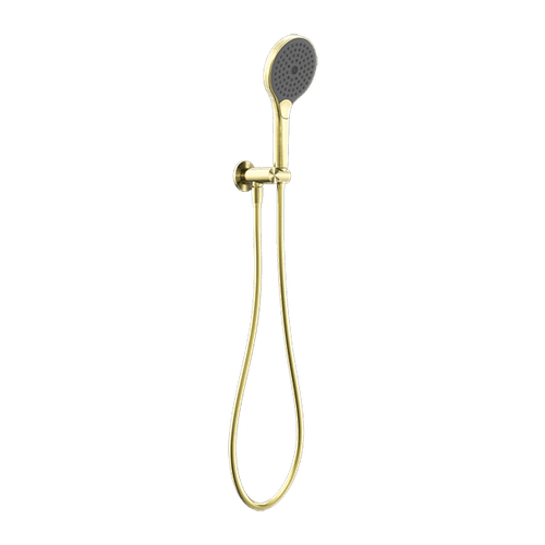 Mecca Shower On Bracket With Air Shower II Brushed Gold