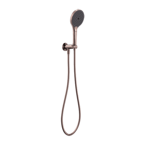Mecca Shower On Bracket With Air Shower II Brushed Bronze