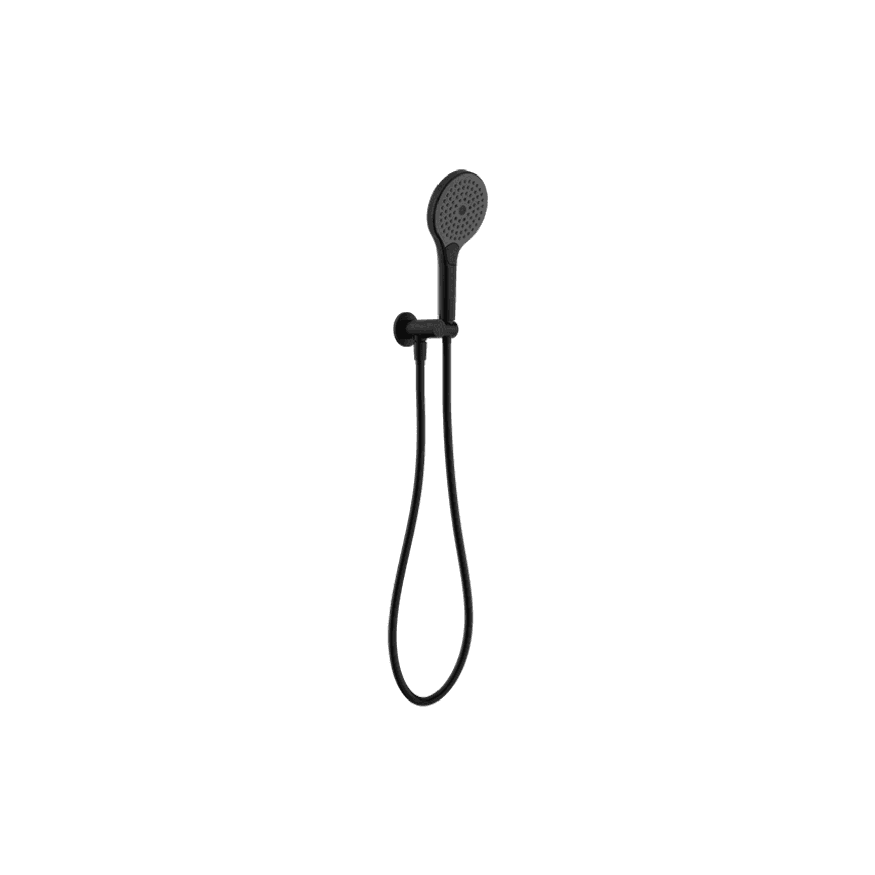 Mecca Shower On Bracket With Air Shower II Matte Black