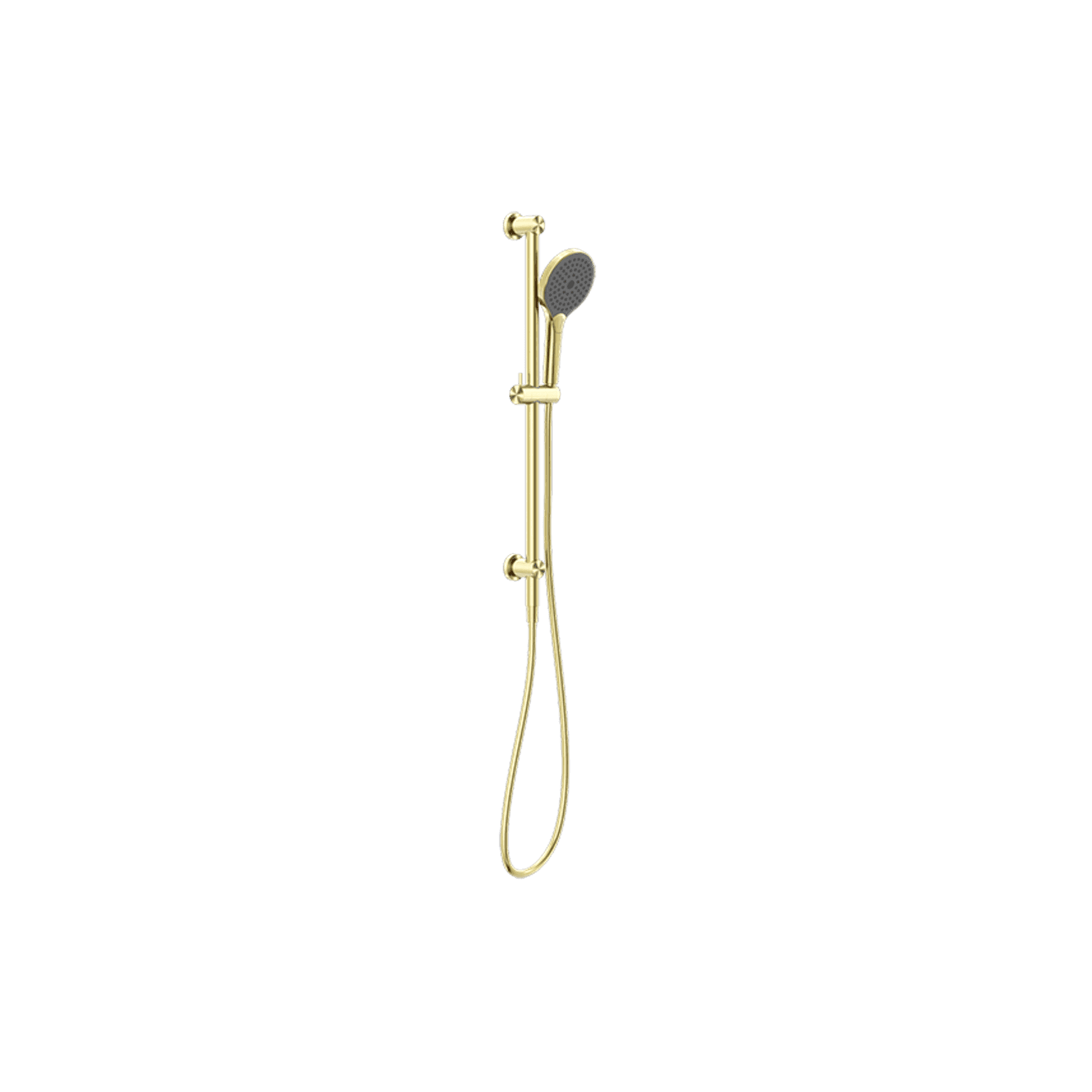 Mecca Shower Rail With Air Shower II Brushed Gold