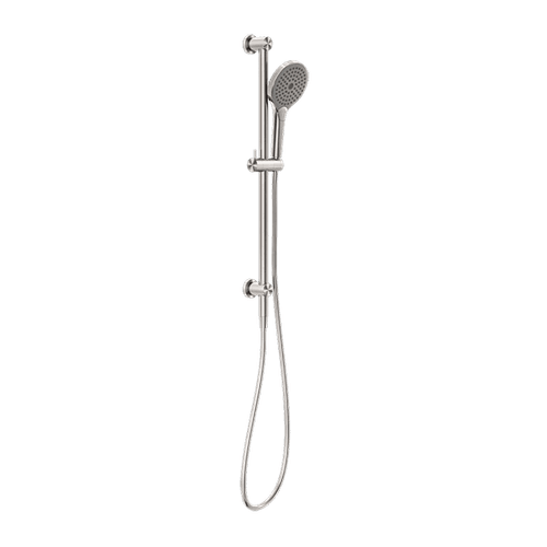 Mecca Shower Rail With Air Shower II Brushed Nickel
