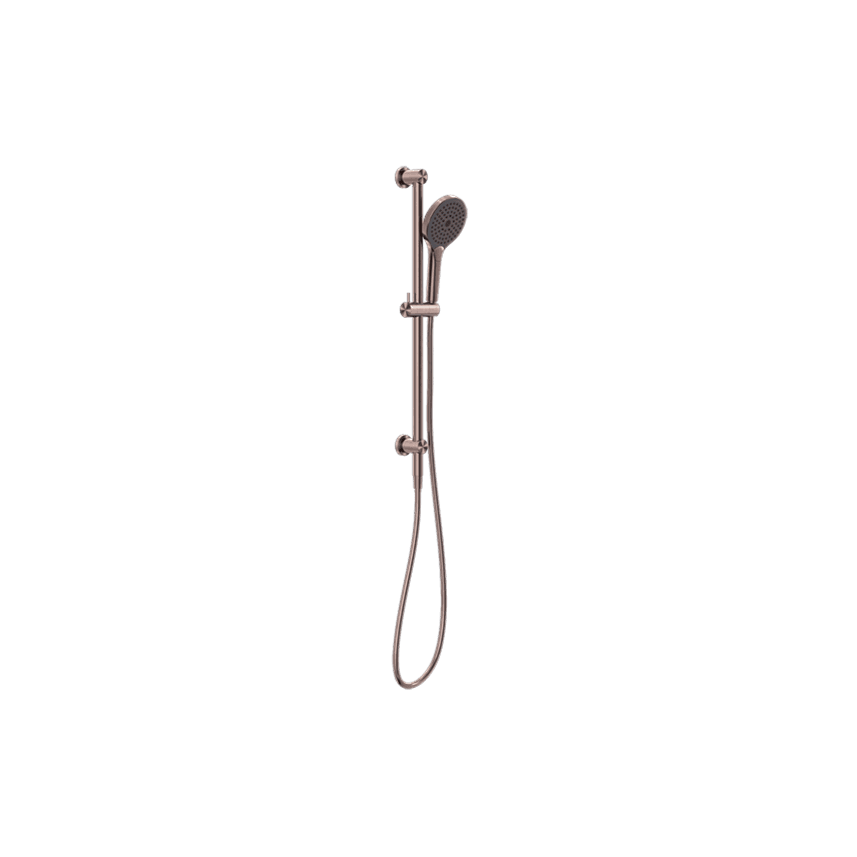 Mecca Shower Rail With Air Shower II Brushed Bronze