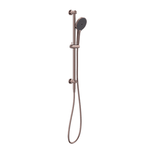 Mecca Shower Rail With Air Shower II Brushed Bronze