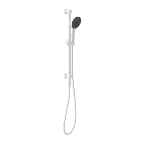 Mecca Shower Rail With Air Shower II Matte White