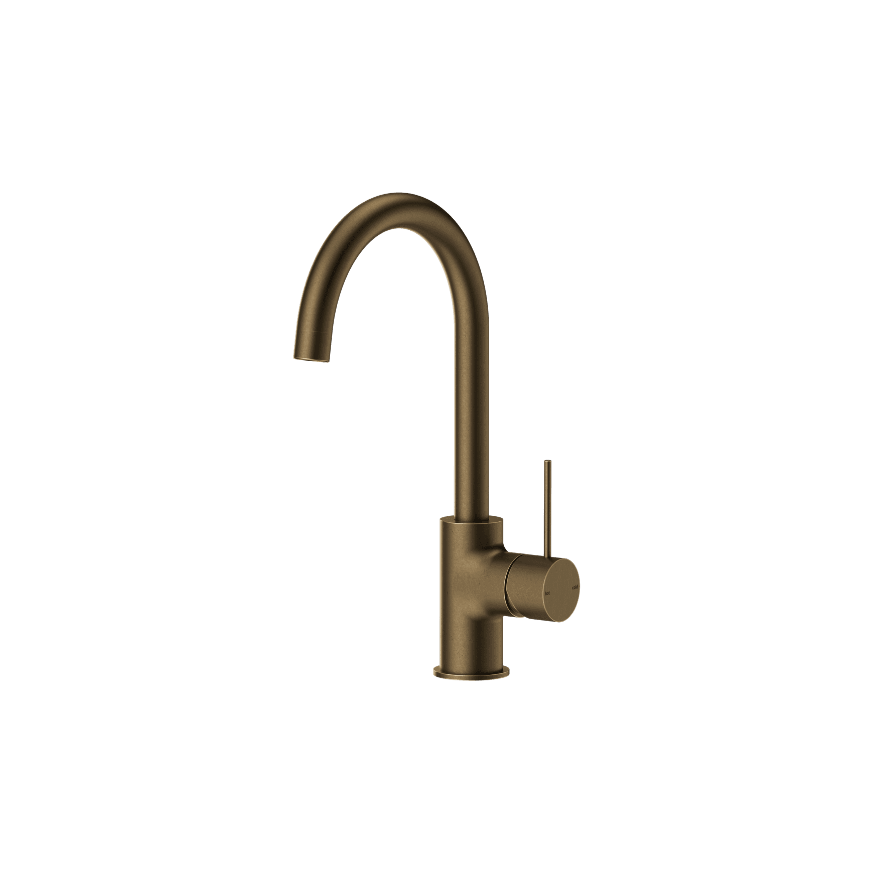 Mecca Kitchen Mixer Tumbled Antique Brass