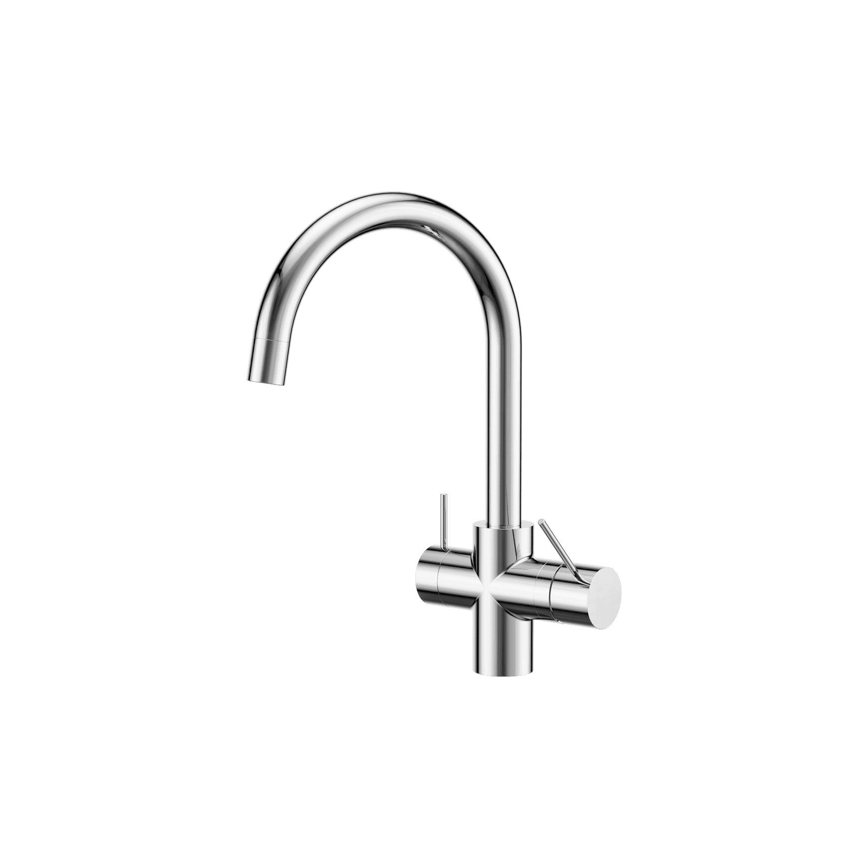 Mecca 3 Way Filtered Mixer Tap Chrome