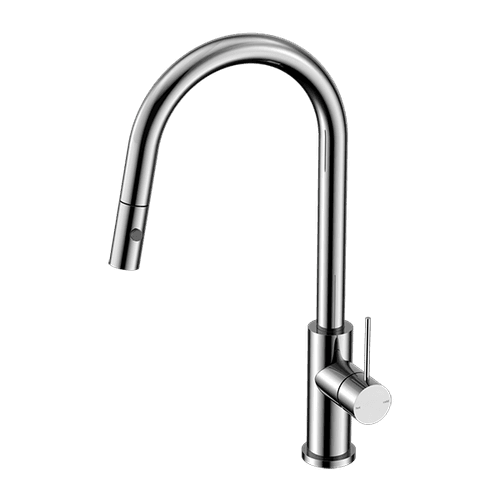 Mecca Pull Out Sink Mixer With Vegie Spray Function Chrome