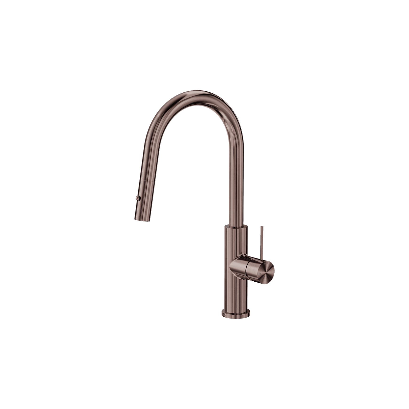 Mecca Smart Sensor Pull Out Kitchen Mixer Brushed Bronze