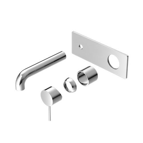 Mecca Wall Basin/Bath Mixer 120mm Trim Kits Only Chrome