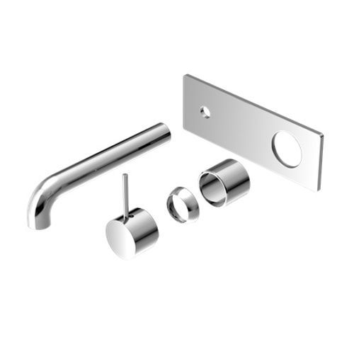 Mecca Wall Basin/Bath Mixer Handle Up 185mm Trim Kits Only Chrome