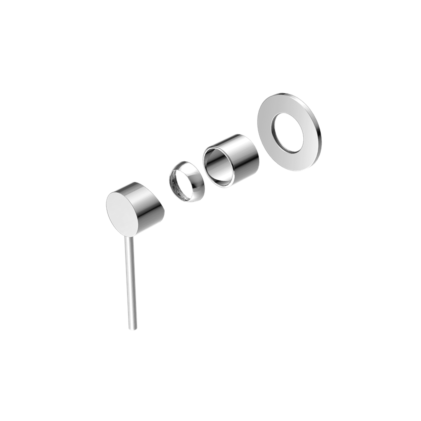 Mecca Care Shower Mixer Trim Kits Only Chrome