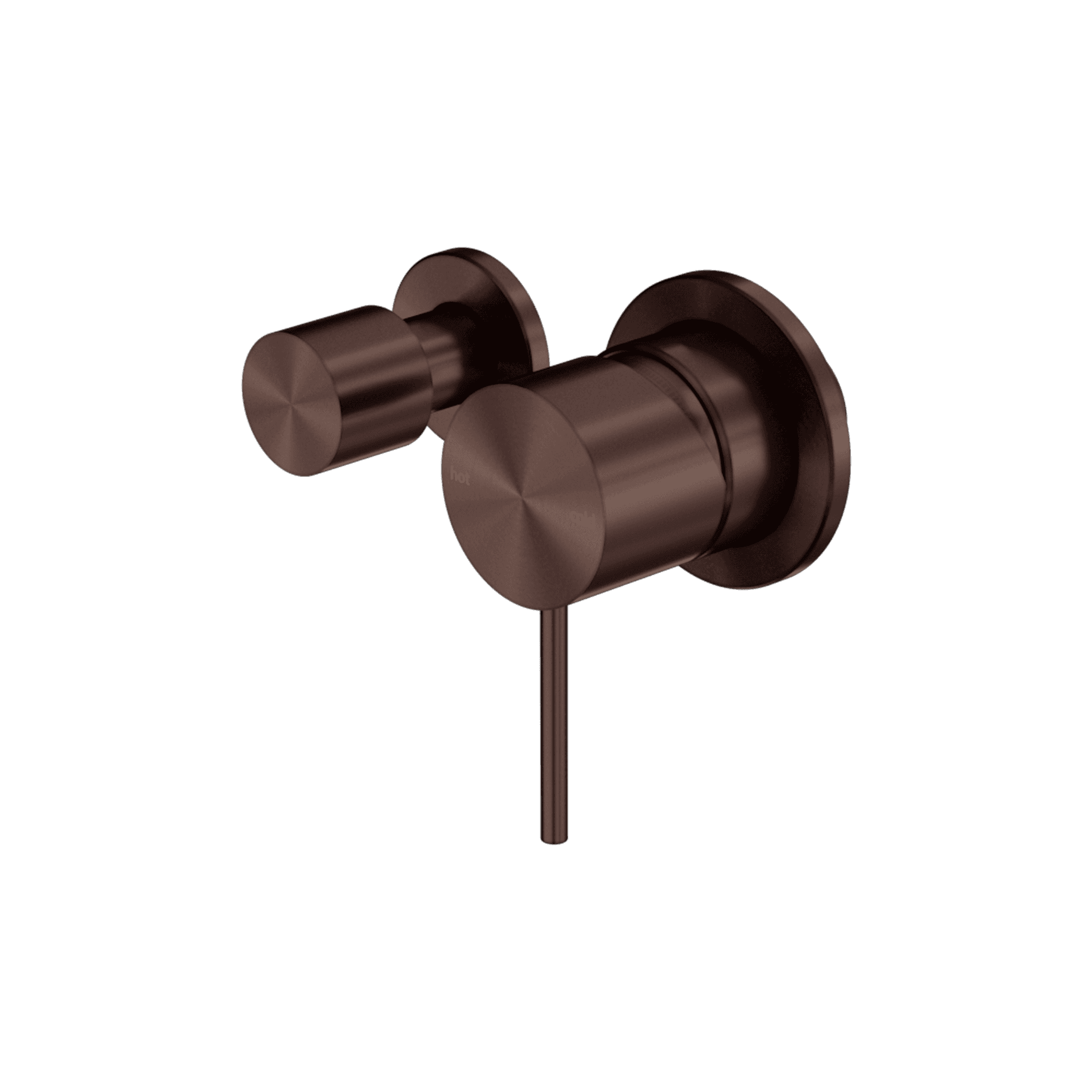 Mecca Shower Mixer With Horizontal 2 Way Diverter Rome Bronze