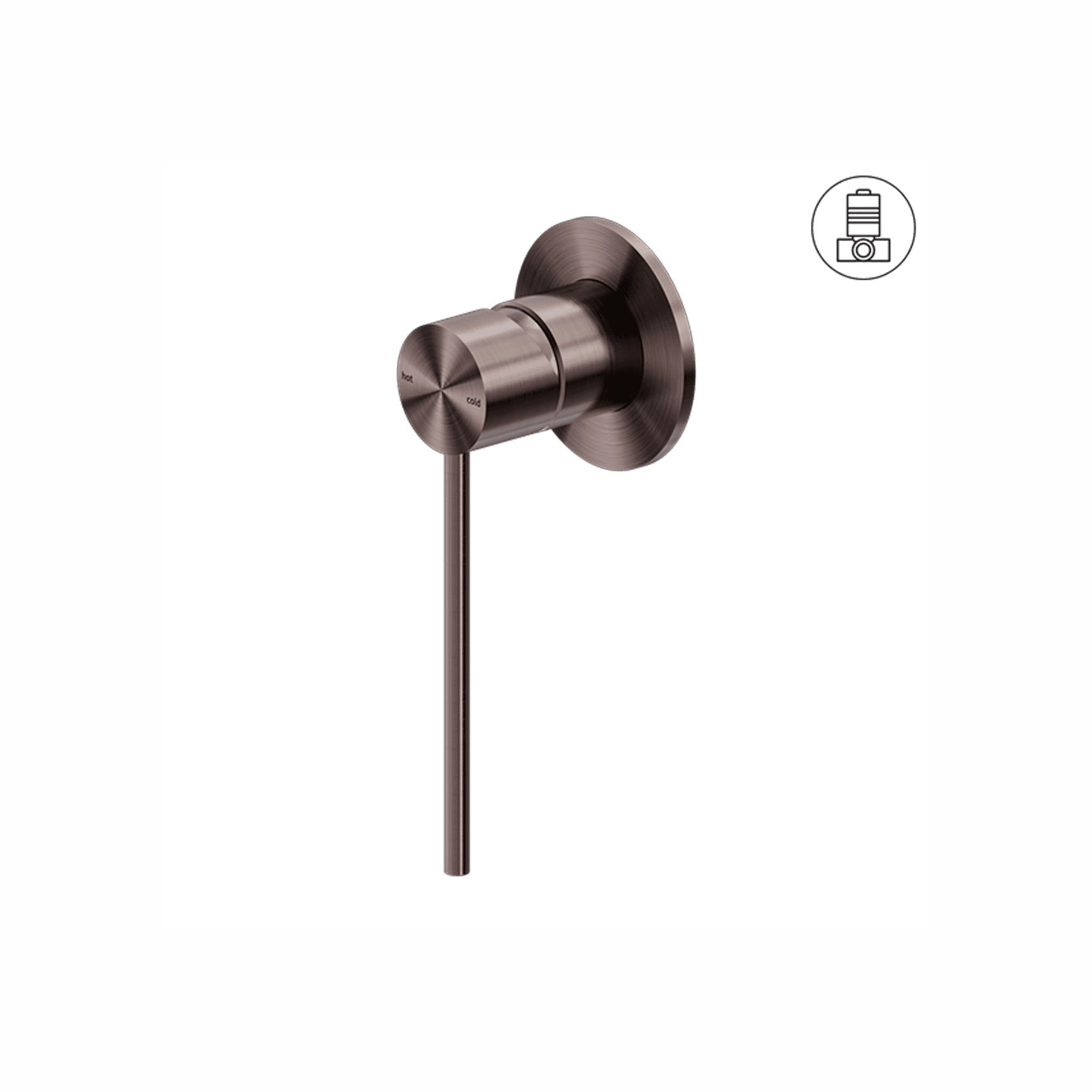 Mecca Care Shower Mixer Brushed Bronze