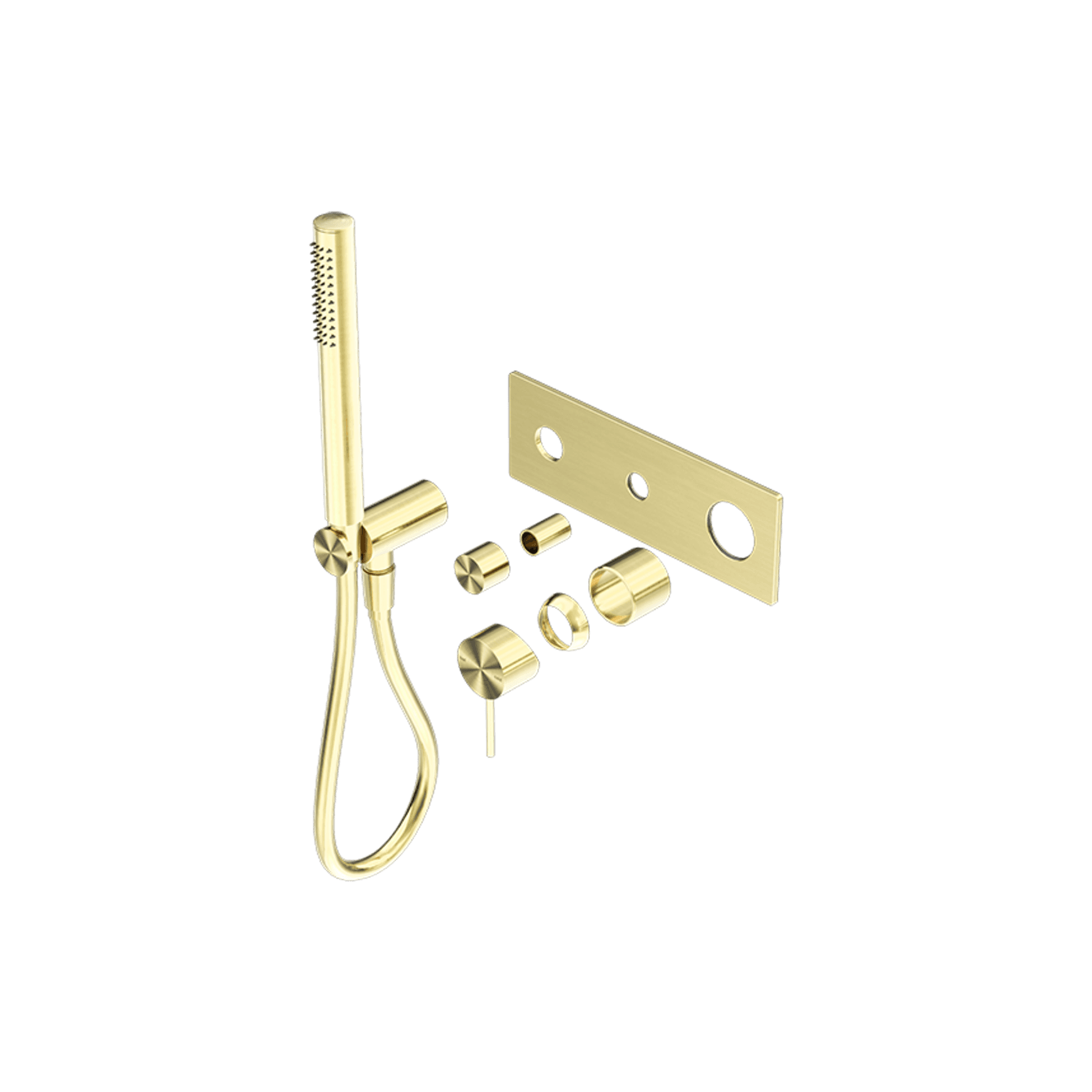 Mecca Shower Mixer Divertor System Trim Kits Only Brushed Gold