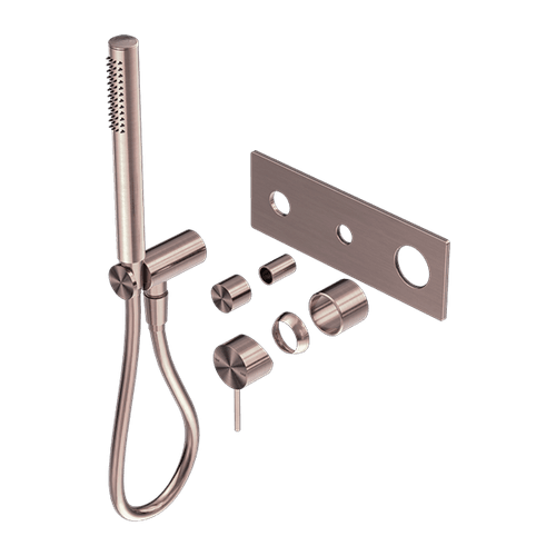Mecca Shower Mixer Divertor System Trim Kits Only Brushed Bronze