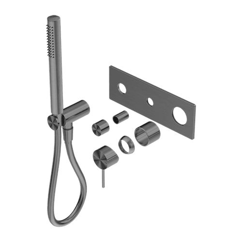 Mecca Shower Mixer Divertor System Trim Kits Only Gun Metal