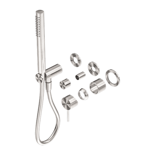 Mecca Shower Mixer Divertor System Separate Back Plate Trim Kits Only Brushed Nickel