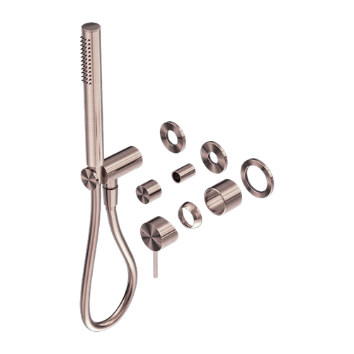 Mecca Shower Mixer Divertor System Separate Back Plate Trim Kits Only Brushed Bronze