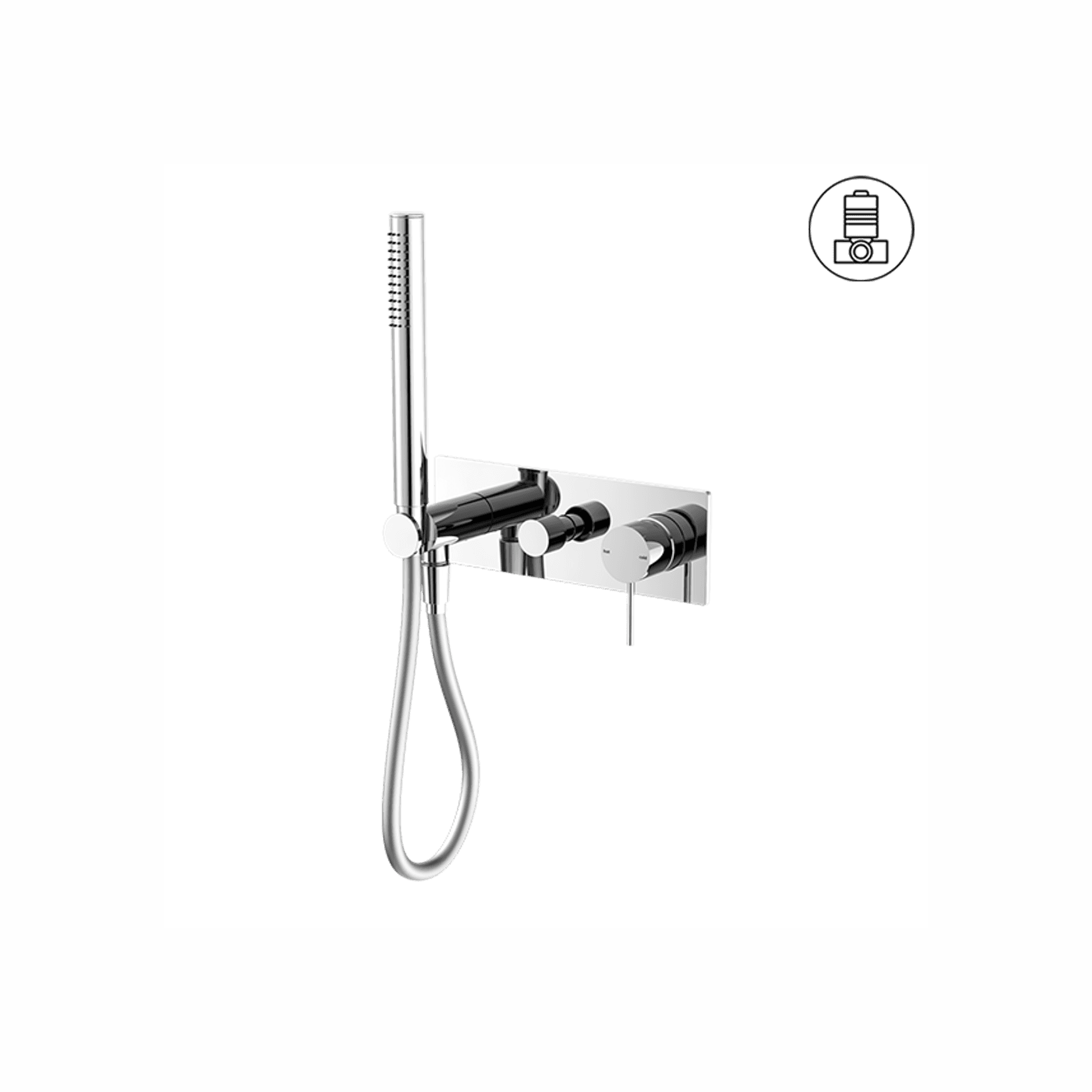 Mecca Shower Mixer Divertor System Chrome