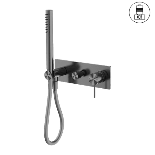 Mecca Shower Mixer Divertor System Gun Metal