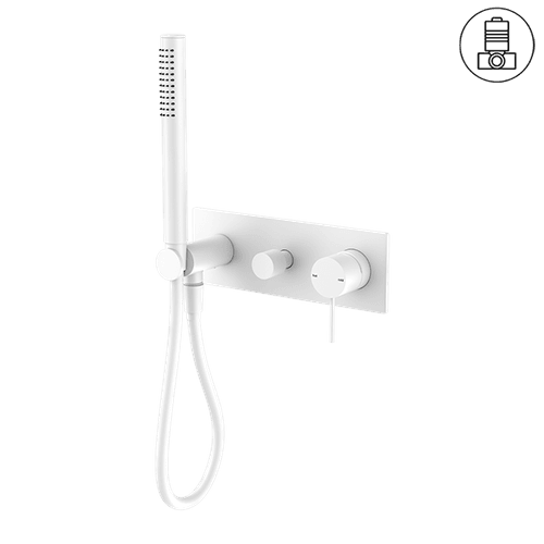 Mecca Shower Mixer Divertor System Matte White