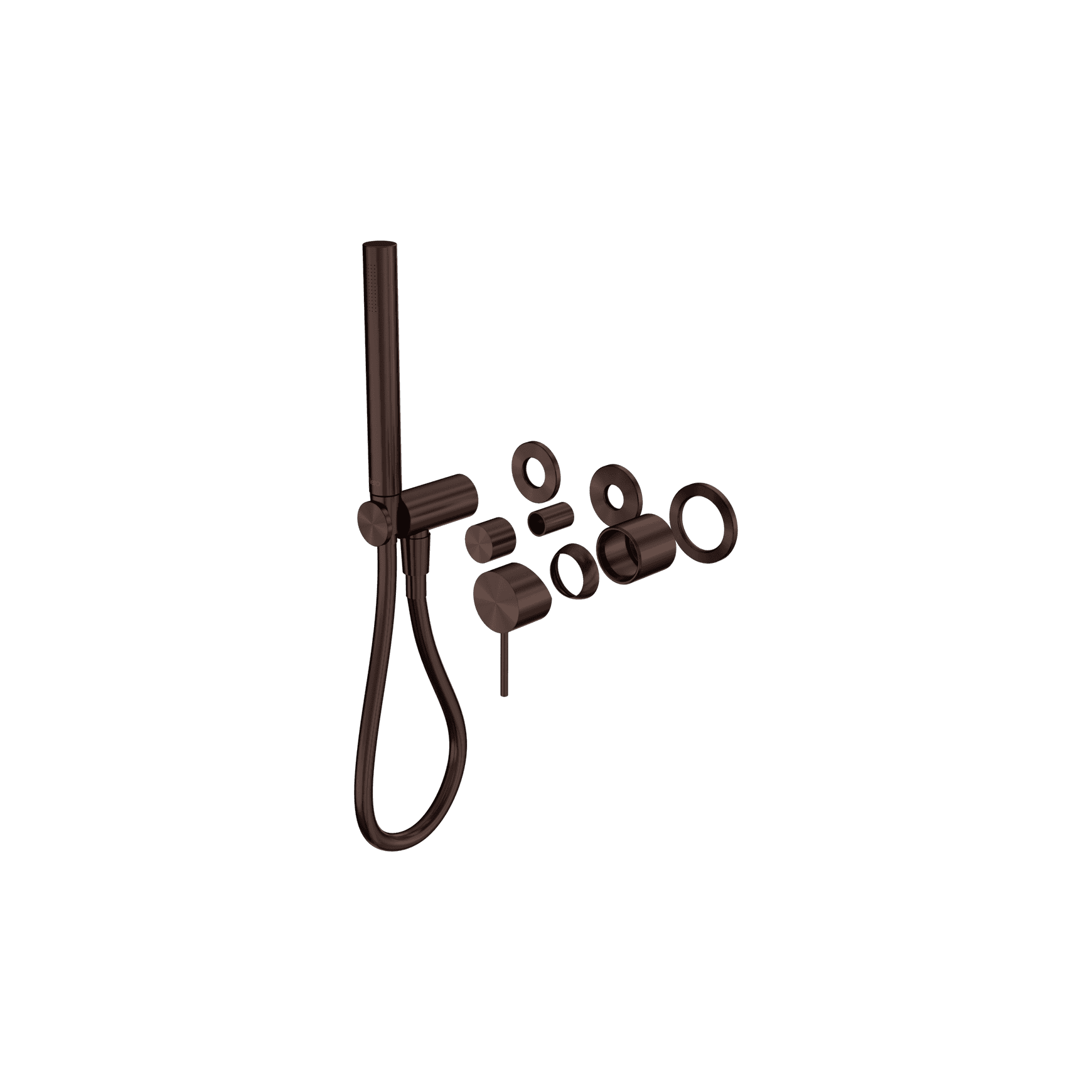 Mecca Shower Mixer Diverter System Separate Back Plate II Trim Kit Only Rome Bronze