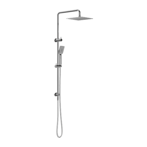 Square Project Twin Shower Chrome