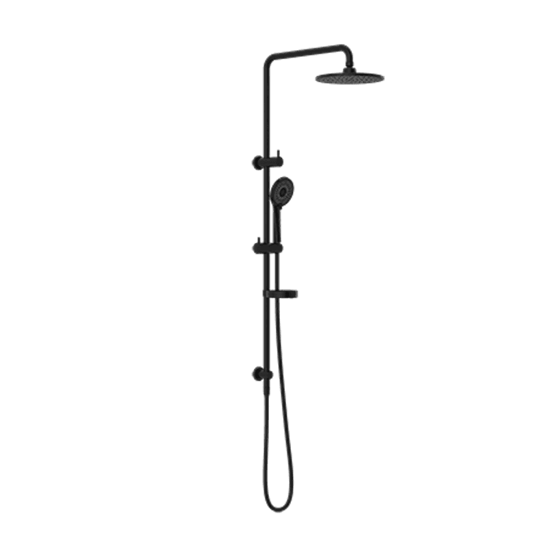 Builder Project Twin Shower Set Matte Black