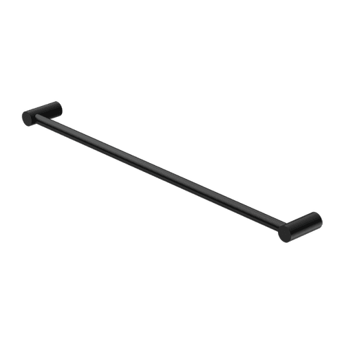 New Mecca Single Towel Rail 600mm Matte Black